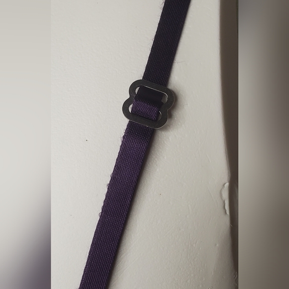 Betsy Johnson Size 4 Elegant Velvet Membroidered And Sheer Hem In Purple Dress - Picture 11 of 13